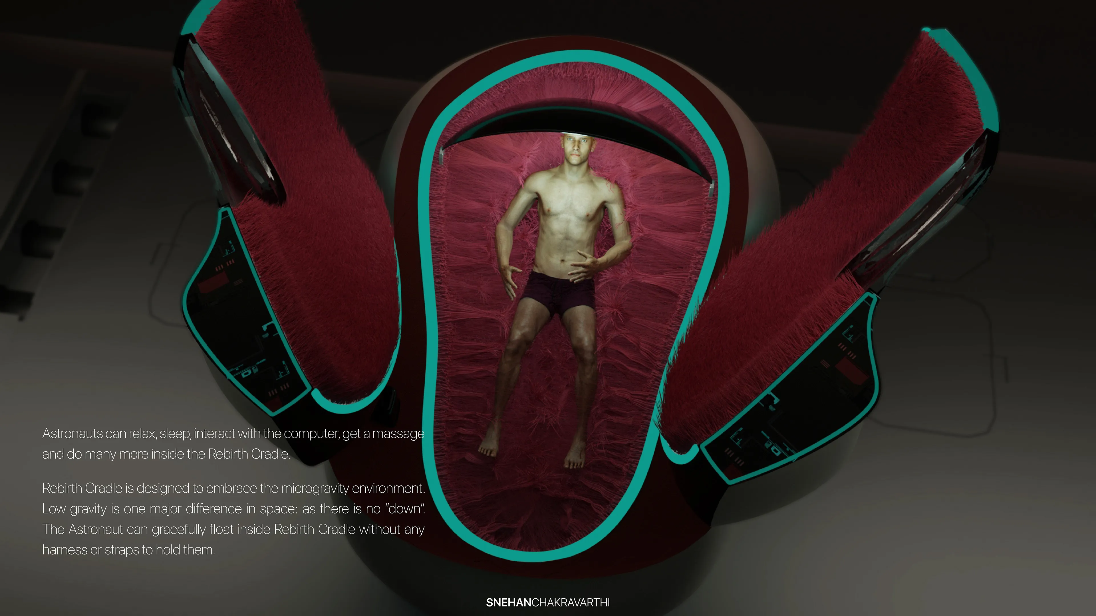 RebirthCradle | Human habitat for space travel